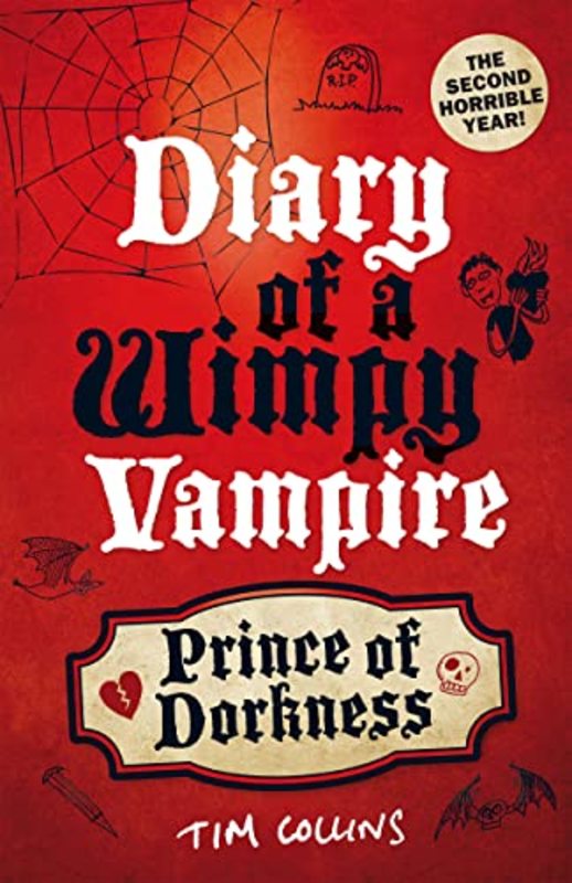 Book cover for "Prince of Dorkness" by Tim Collins