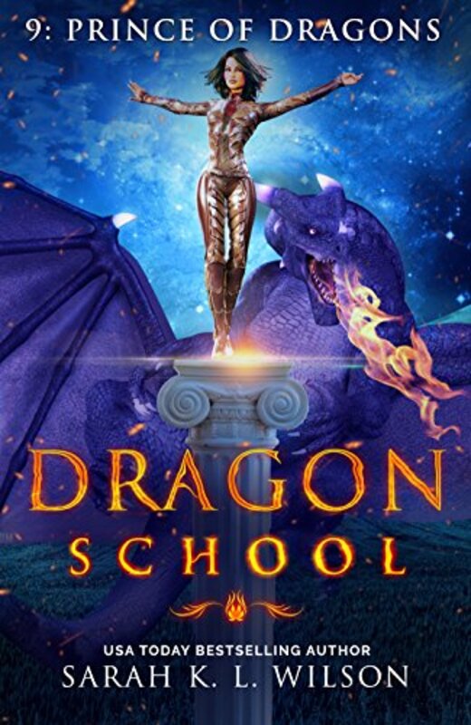Book cover for "Prince of Dragons" by Sarah KL Wilson