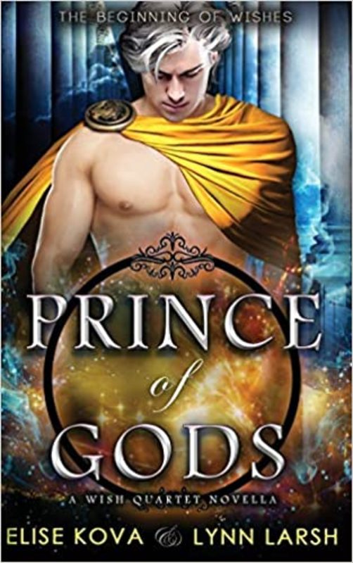 Book cover for "Prince of Gods" by Elise Kova
