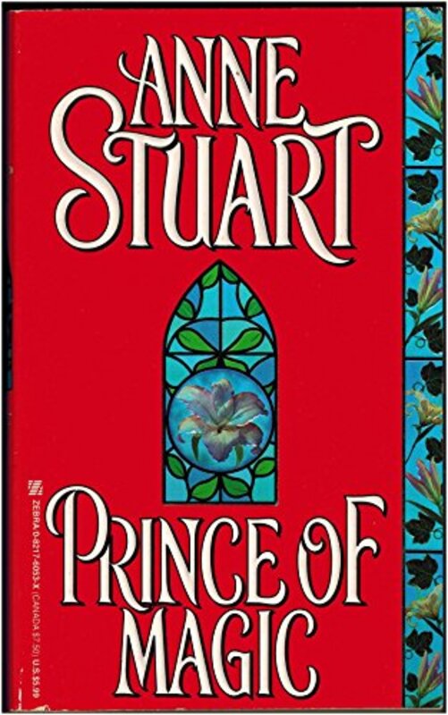 Book cover for "Prince of Magic" by Anne Stuart