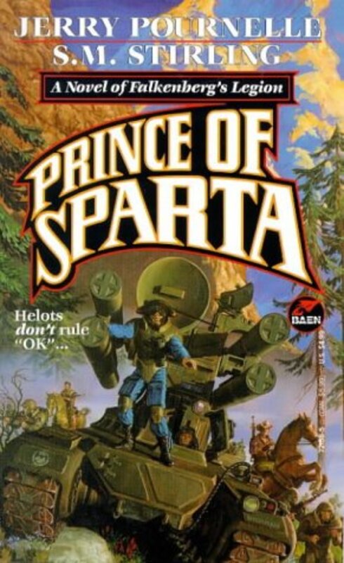 Book cover for "Prince of Sparta" by SM Stirling