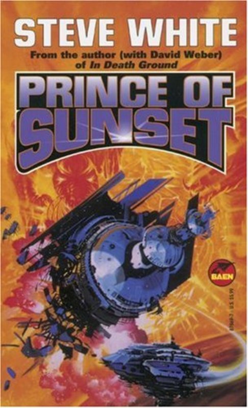 Book cover for "Prince of Sunset" by Steve White