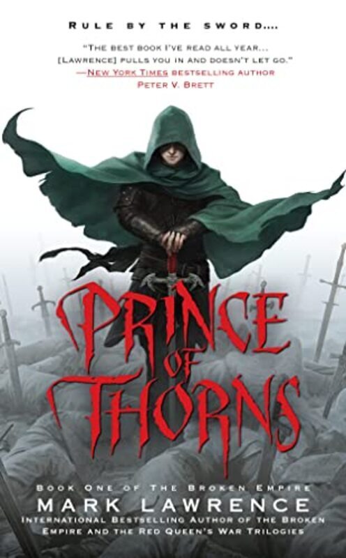 Book cover for "Prince of Thorns" by Mark Lawrence