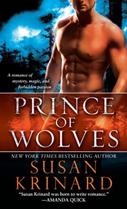 Book cover for "Prince of Wolves" by Susan Krinard