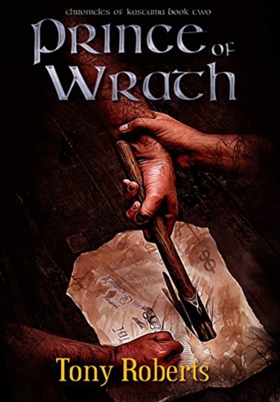 Book cover for "Prince of Wrath" by Tony Roberts