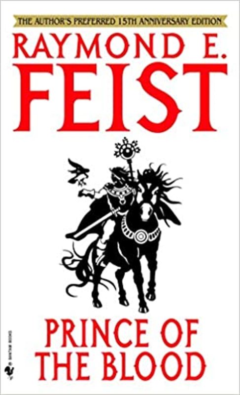 Book cover for "Prince of the Blood" by Raymond E. Feist