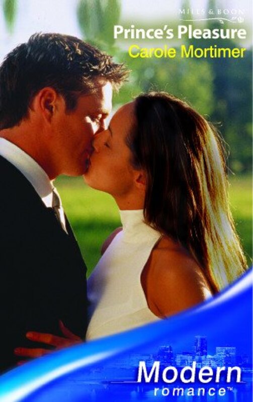 Book cover for "Prince's Pleasure" by Carole Mortimer