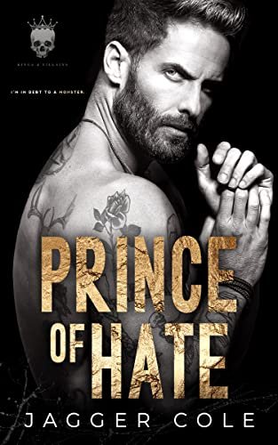 Book cover for "Prince of Hate" by Jagger Cole