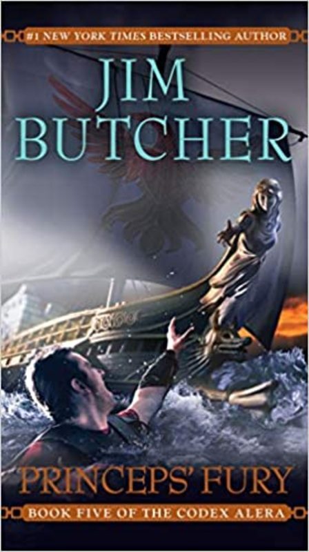 Book cover for "Princep's Fury" by Jim Butcher