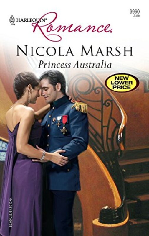 Book cover for "Princess Australia" by Nicola Marsh