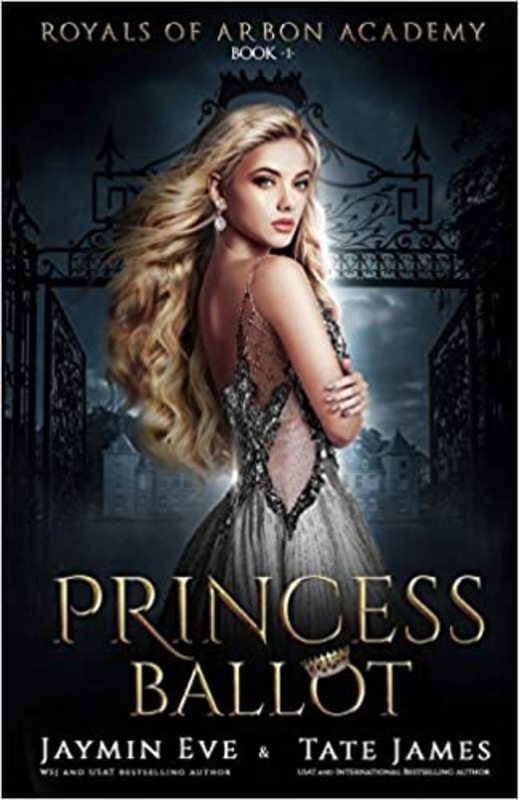 Book cover for "Princess Ballot" by Tate James