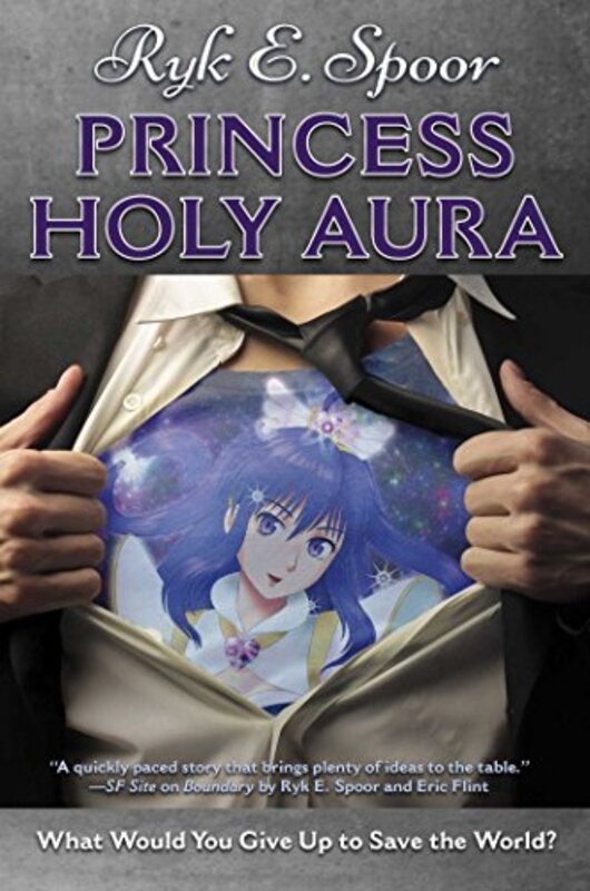 Book cover for "Princess Holy Aura" by Ryk E Spoor