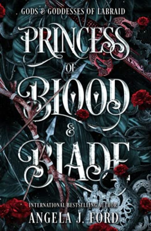 Book cover for "Princess of Blood and Blade / Aolfie's Quest" by Angela J Ford