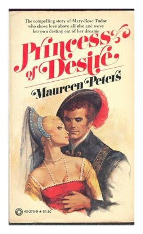 Book cover for "Princess of Desire" by Maureen Peters