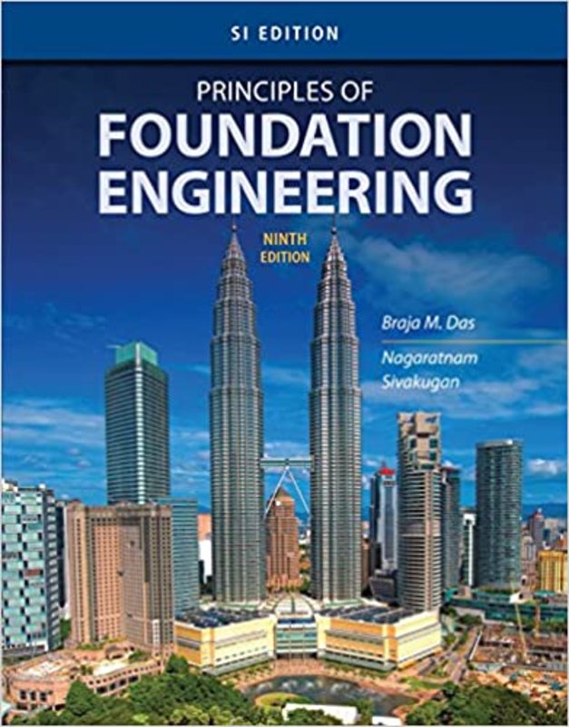 Book cover for "Principles of Foundation Engineering" by Braja M. Das