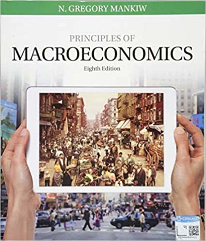 Book cover for "Principles of Macroeconomics" by N. Gregory Mankiw