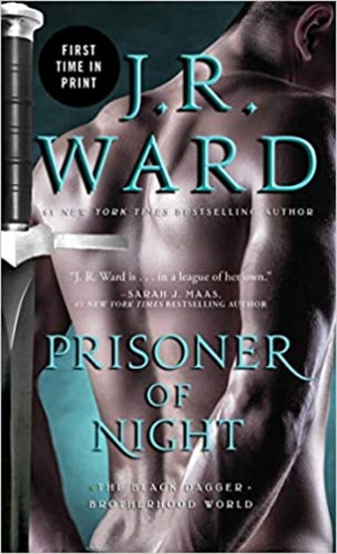 Book cover for "Prisoner of Night" by J.R. Ward