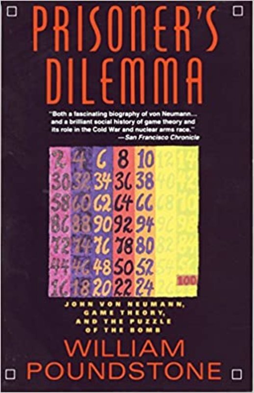 Book cover for "Prisoner's Dilemma" by William Poundstone