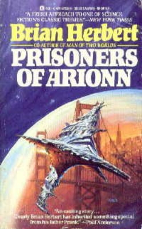 Book cover for "Prisoners of Arionn" by Brian Herbert