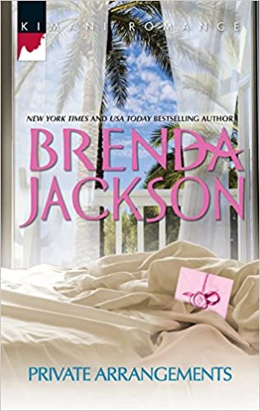 Book cover for "Private Arrangements" by Brenda Jackson