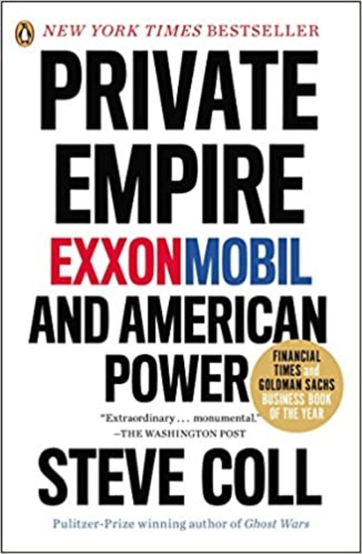 Book cover for "Private Empire" by Steve Coll