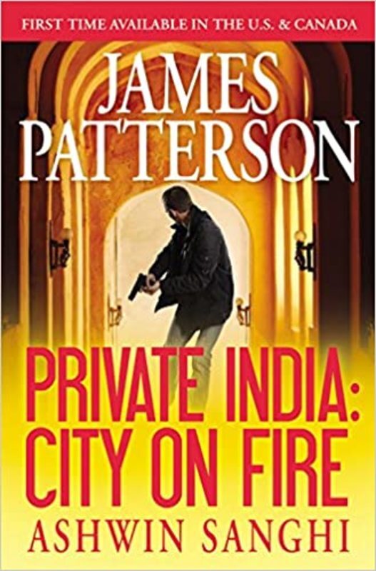 Book cover for "Private India" by James Patterson