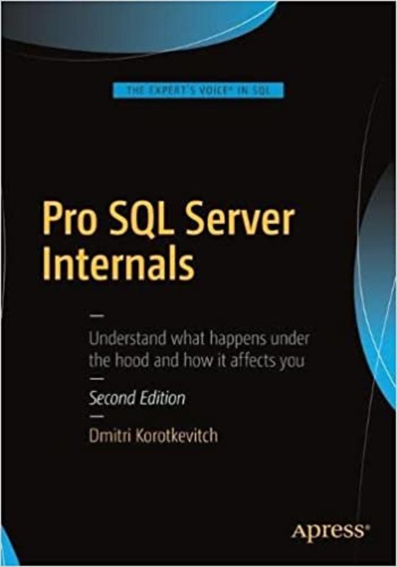 Book cover for "Pro SQL Server Internals" by Dmitri Korotkevitch