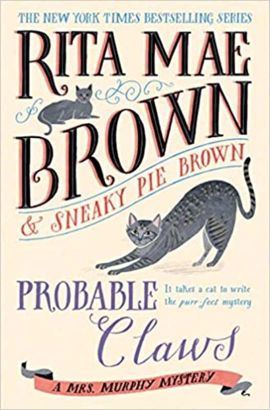 Book cover for "Probable Claws" by Rita Mae Brown