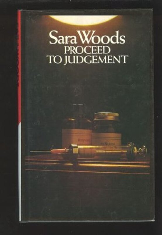 Book cover for "Proceed to Judgement" by Sara Woods