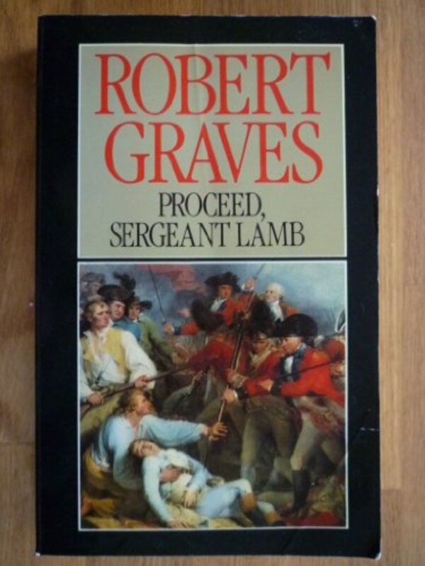 Book cover for "Proceed, Sergeant Lamb" by Robert Graves