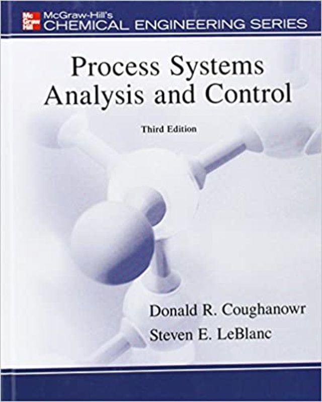 Book cover for "Process Systems Analysis and Control" by Donald Coughanowr
