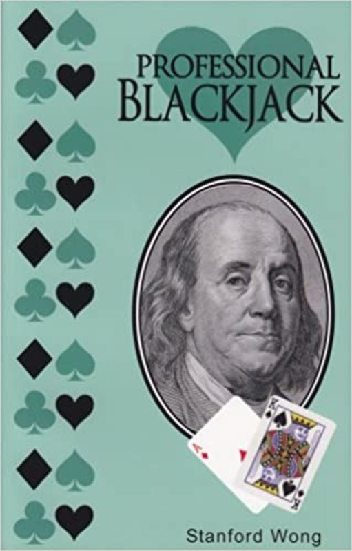 Book cover for "Professional Blackjack" by Stanford Wong