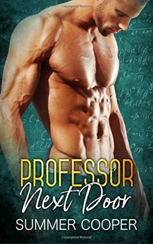 Book cover for "Professor Next Door" by Summer Cooper