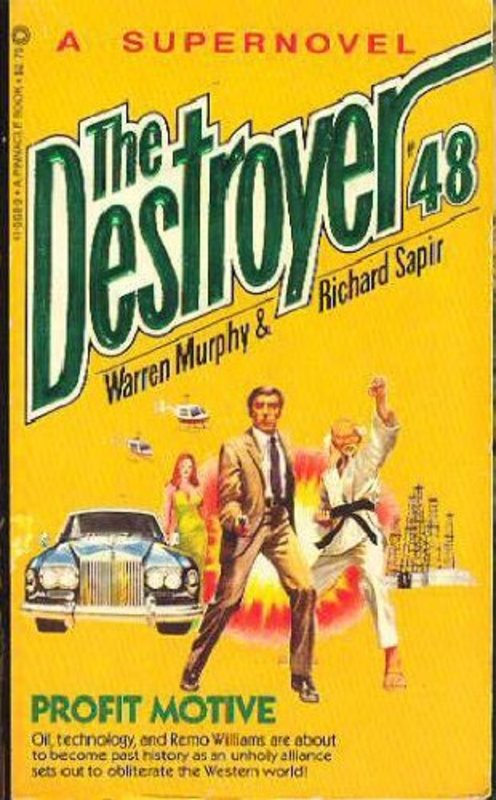 Book cover for "Profit Motive" by Warren Murphy