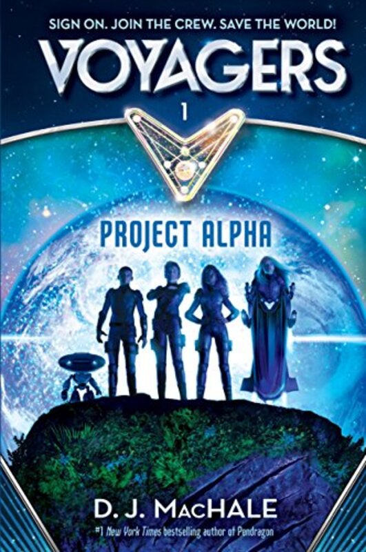 Book cover for "Project Alpha" by DJ MacHale
