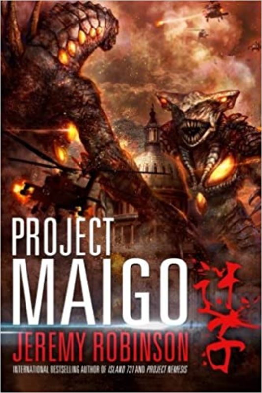 Book cover for "Project Maigo" by Jeremy Robinson