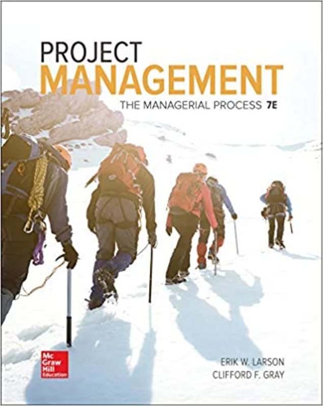 Book cover for "Project Management" by Erik Larson