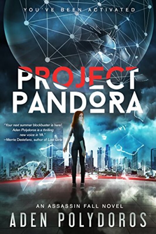 Book cover for "Project Pandora" by Aden Polydoros