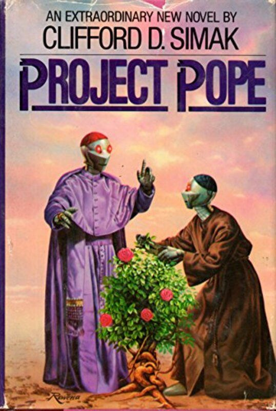 Book cover for "Project Pope" by Clifford D Simak