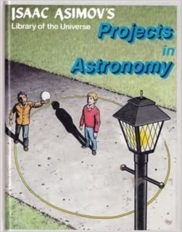 Book cover for "Projects in Astronomy" by Isaac Asimov