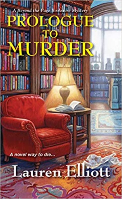 Book cover for "Prologue to Murder" by Lauren Elliott