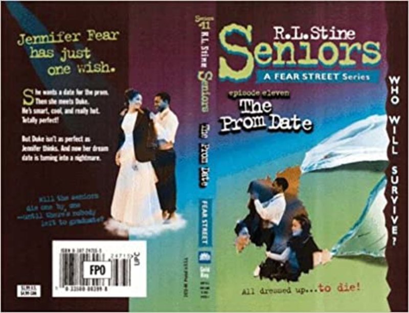 Book cover for "Prom Date" by R.L. Stine