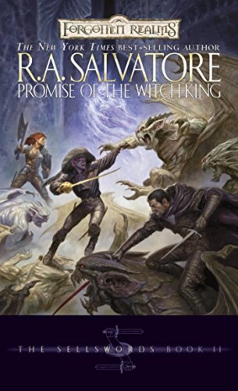 Book cover for "Promise of the Witch King" by RA Salvatore