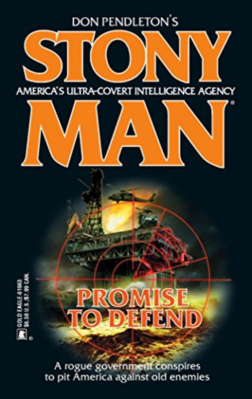 Book cover for "Promise to Defend" by Don Pendleton