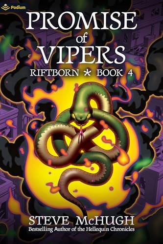 Book cover for "Promise of Vipers" by Steve McHugh