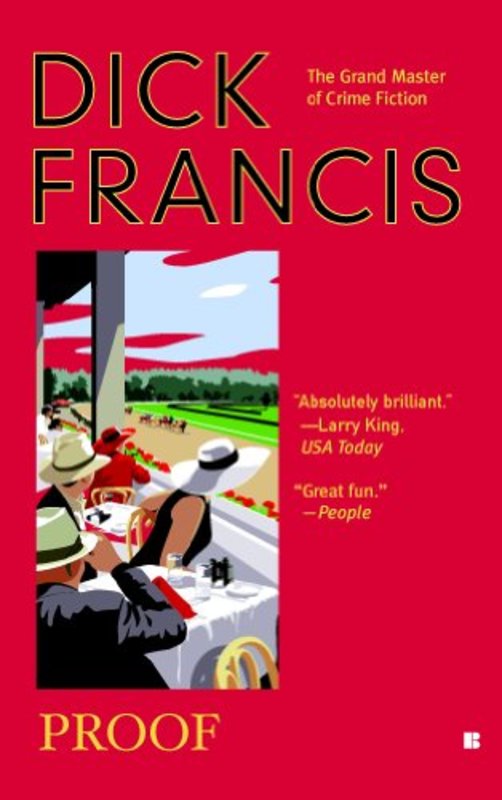 Book cover for "Proof" by Dick Francis
