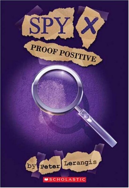 Book cover for "Proof Positive" by Peter Lerangis