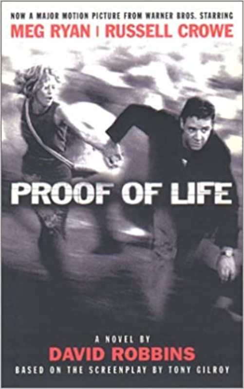 Book cover for "Proof of Life" by David Robbins