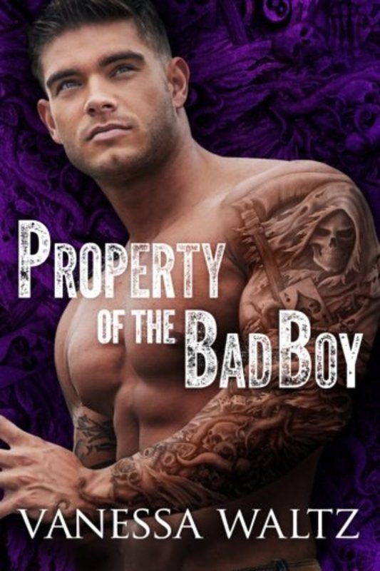 Book cover for "Property of the Bad Boy" by Vanessa Waltz