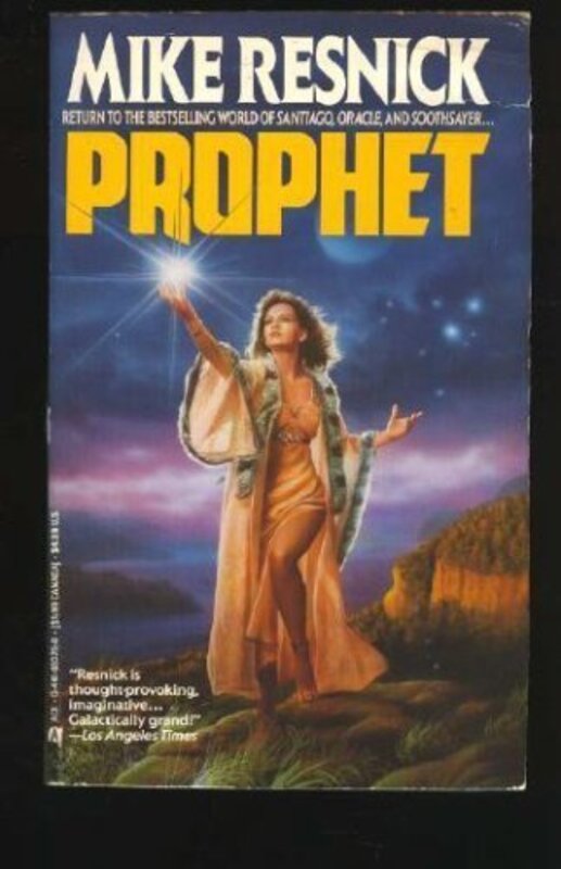 Book cover for "Prophet" by Mike Resnick